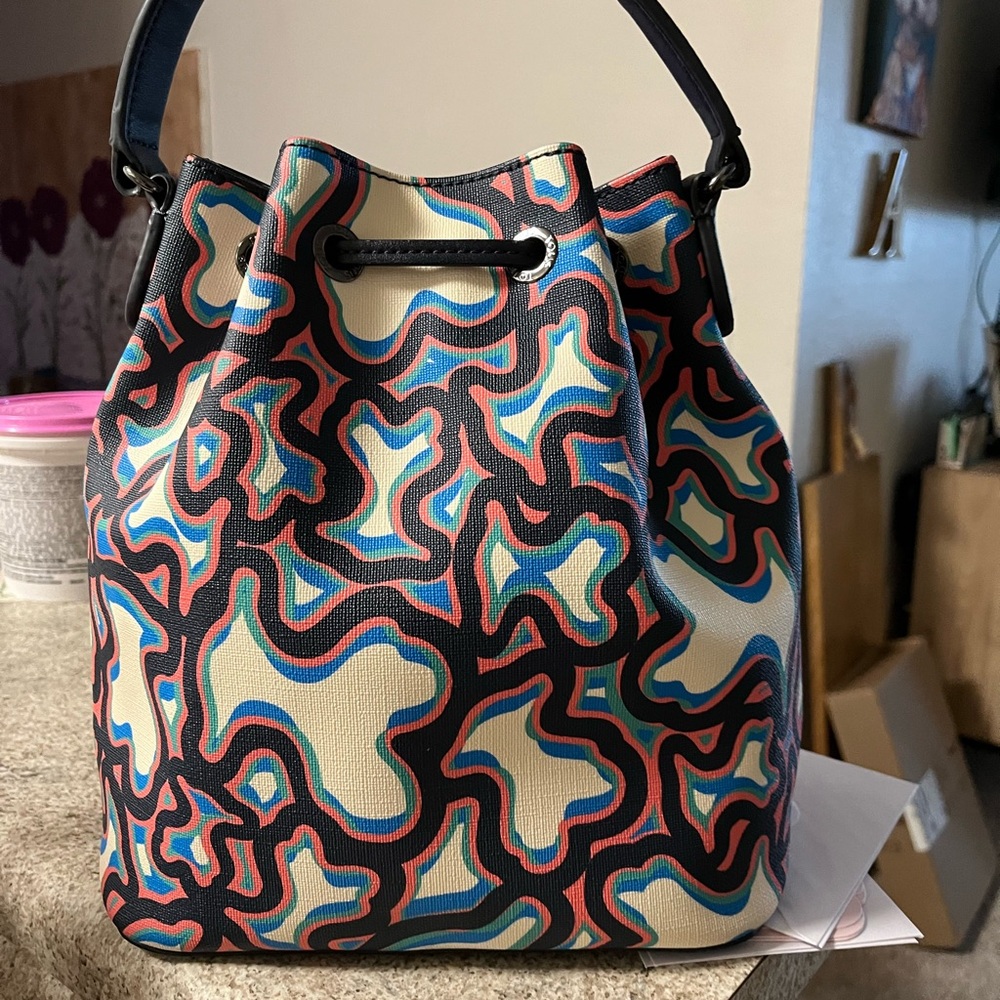 Tous bucket with strap and Bear charm